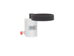 Holder for kateterbeholder ø9,5 mm stikben for klo - passer med glidekulisse 30126