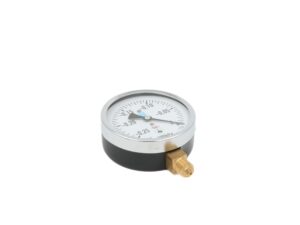 Manometer til Dameca svagt sug, 0-(-0,25) bar, 0,25Kpa, ø80mm, 1/4"RG