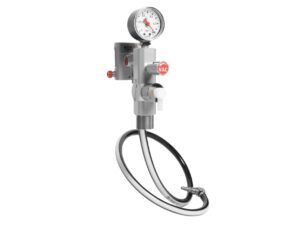 Jet-sug (ejektor sug) Stærkt sug. on-off med klo, 1 m slange og mini stiknippel