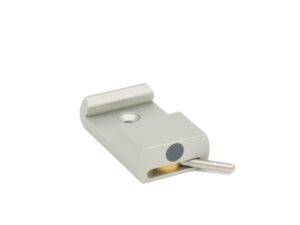 Universal glidekulisse med vippe lås