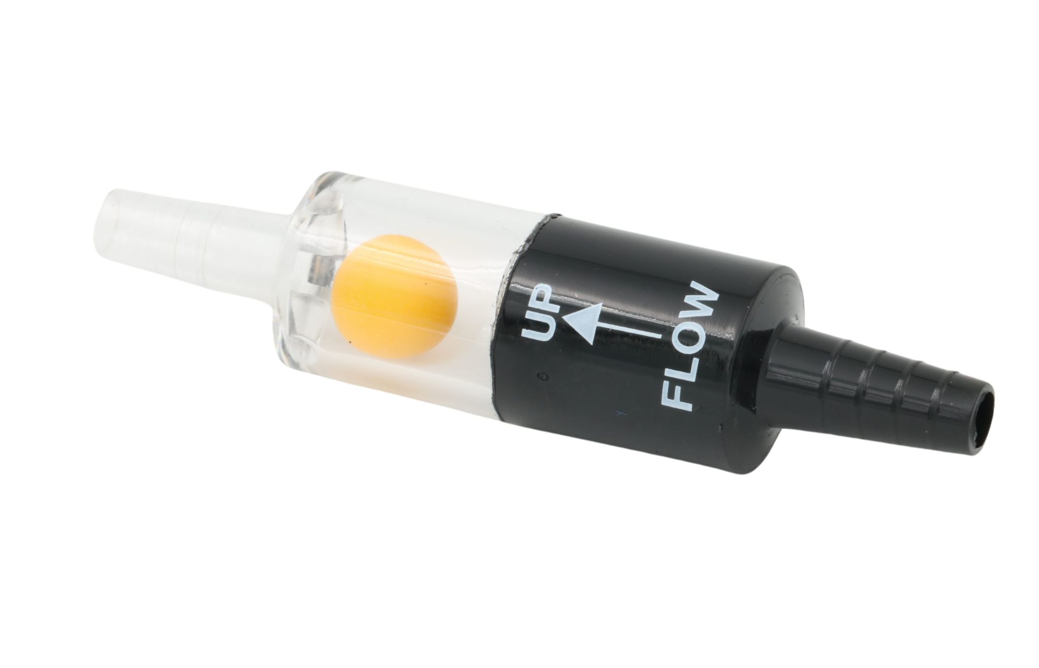 Flowmarker, Gul, 25 L/min. ø7 mm