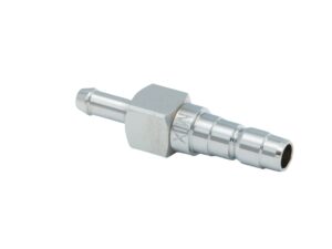 Mix mini lige stiknippel med kontraventil og slangestuds