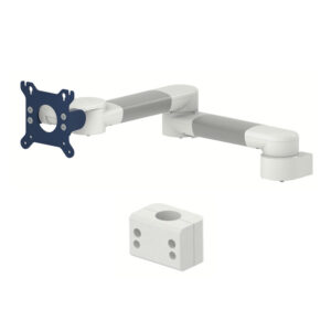 CIM Pivot arm double, w/ VESA L = 300+300 mm Pole mount