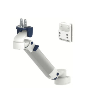 CIM Height adjustable arm w/ Philips adaptor, Vertical rail mount