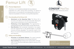 Condor MedTec - femur løft