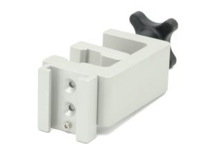 Clamp til fastspænding på ø16-ø40 rør m/ T-Spor 30mm på side